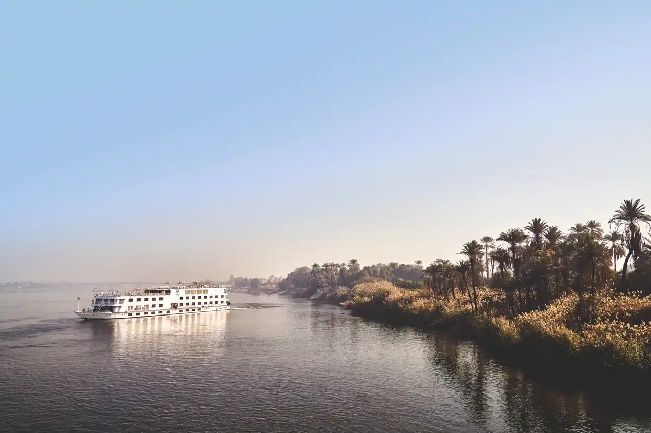 Exterior view of the JAZ Imperial Nile Cruise Nile cruise ship
